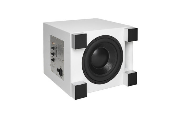 QUBE CS10 Active Subwoofer White HG